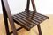 Aldo Jacober Style Beechwood Folding Chair, 1970s 8