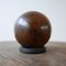 Dutch Turned Walnut Decorative Ball, 1900s 1