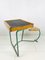 Vintage Industrial Metal and Wood Children's Desk 2