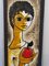 Painted Wall Plate by Pirot, 1960s, Image 3