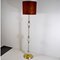 Lámpara de pie de latón y cristal de Murano de Barovier & Toso, años 40, Imagen 1