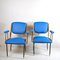 Italian Carlo De Carli Style Lounge Chairs, 1950s, Set of 2 8