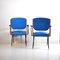 Italian Carlo De Carli Style Lounge Chairs, 1950s, Set of 2 3