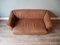Mid-Century Neck Leather DS 47 3-Seat Sofa from de Sede, Image 8