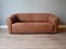 Mid-Century Neck Leather DS 47 3-Seat Sofa from de Sede 1