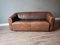 Mid-Century Neck Leather DS 47 3-Seat Sofa from de Sede, Image 3