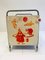 Vintage Tote-a-toy Toy box on Wheels, 1970s 4