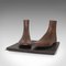 Calzado de zapato inglés antiguo de madera de haya, años 10, Imagen 3
