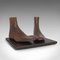 Calzado de zapato inglés antiguo de madera de haya, años 10, Imagen 2
