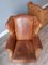 Vintage Sheepskin Leather Wingback Lounge Chairs by Nico van Oorschot for Nico van Oorschot, Set of 3 6