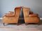 Vintage Sheepskin Leather Wingback Lounge Chairs by Nico van Oorschot for Nico van Oorschot, Set of 3 7