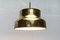 Lampada da soffitto Bumling Mid-Century in ottone di Anders Pehrson per Ateljé Lyktan, anni '60, Immagine 6