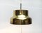 Mid-Century Bumling Brass Ceiling Lamp by Anders Pehrson for Ateljé Lyktan, 1960s, Image 1