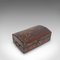 Meiji Period Japanese Leather Jewellery Box, Early 1900s 7