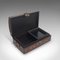 Meiji Period Japanese Leather Jewellery Box, Early 1900s 8