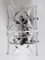 Mid-Century Modern Crystal Glass Sconces from Kinkeldey, 1960s, Set of 2, Image 4