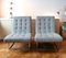 Modern American Milo Baughman Style Lounge Chairs, 1970s, Set of 2 1
