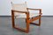 Mid-Century Mahogany Safari Armchair by Børge Jensen for Bernstorffsminde Møbelfabrik, Image 2