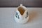 Brocca in ceramica floreale di Monika, anni '50, Immagine 3