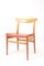 Danish Oak & Leather W2 Dining Chairs by Hans J. Wegner for C.M. Madsen, 1960s, Set of 8 9