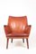 Leather & Rosewood Bear Lounge Chair by Hans J. Wegner for A.P. Stolen, 1950s 1