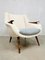 Mid-Century Danish 2-Tone Bouclé Upholstery Lounge Chair, Image 2