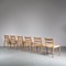 No. 84 Oak Dining Chairs by Niels Otto Møller for J.L. Møllers, Set of 6 9