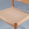 No. 84 Oak Dining Chairs by Niels Otto Møller for J.L. Møllers, Set of 6, Image 6