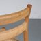 No. 84 Oak Dining Chairs by Niels Otto Møller for J.L. Møllers, Set of 6 3