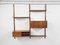 Elm Wall Unit by Poul Cadovius for Royal System, Denmark, 1950s 2
