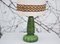 Lámpara de mesa de cerámica verde, años 50, Imagen 2