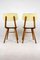 Vintage Formica & Wood Dining Chairs from TON, 1960s, Set of 2 7