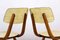 Vintage Formica & Wood Dining Chairs from TON, 1960s, Set of 2, Image 6