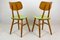 Vintage Wooden Dining Chairs from TON, 1960s, Set of 2 3
