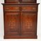 Antique Victorian Inlaid 2-Section Bookcase 5