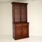 Antique Victorian Inlaid 2-Section Bookcase, Image 1