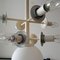 Swiss Space Age White Ceiling Lamp by E.R. Nele for Temde, 1960s 9