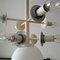 Swiss Space Age White Ceiling Lamp by E.R. Nele for Temde, 1960s, Image 9