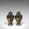 Antique Decorative Spice Jars, 1900s, Set of 2 1