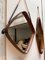 Italian Teak and Cord Mirror, 1960s 4