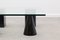 Italian Black Marble & Glass Metaphora Coffee Table by Lella & Massimo Vignelli, 1980s 2