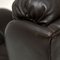 Mid-Century Leather Swivel Lounge Chair from Millbrook Furnishing, 1960s, Image 9