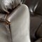 Mid-Century Leather Swivel Lounge Chair from Millbrook Furnishing, 1960s, Image 10