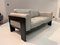 Mid-Century Grey Leather Bastiano 2-Seat Sofa by Tobia Scarpa for Knoll Inc. / Knoll International 1