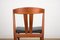 Danish Teak & Black Leatherette Side Chairs by Carl Ewert Ekström for Vejle Mobelfabrik, 1960s, Set of 4 8
