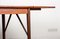 Danish Arne Vodder Style Teak Extendable Desk, 1960s 20
