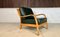 Danish Bentwood & Leather Lounge Chair from Komfort, 1970s 1