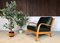 Danish Bentwood & Leather Lounge Chair from Komfort, 1970s, Image 4