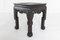 Chinese Hardwood & Marble Side Tables, Set of 2 2