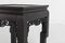 Chinese Hardwood & Marble Side Tables, Set of 2, Image 3